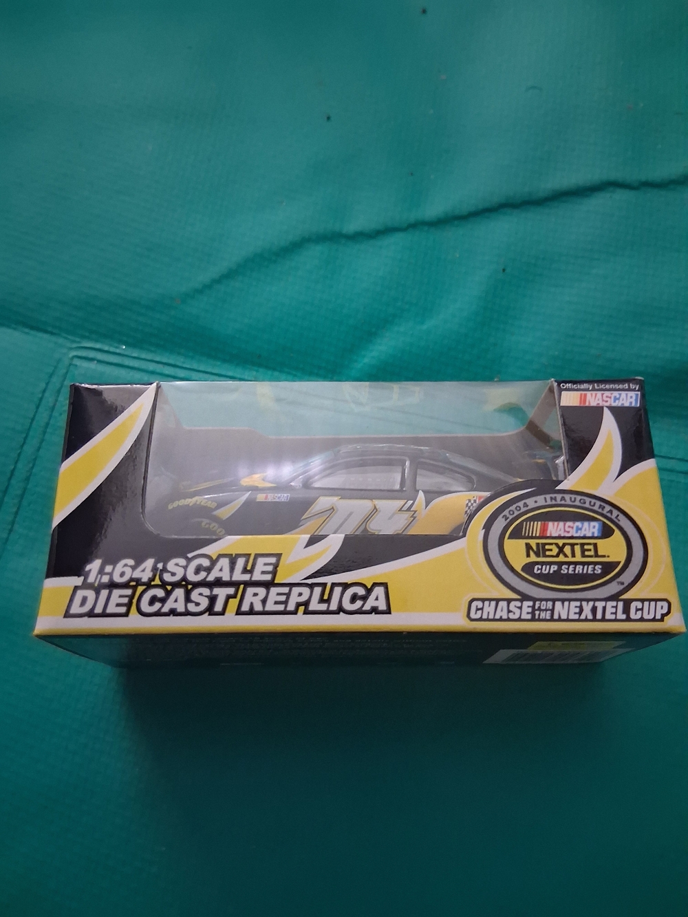Nascar Yellow and Black 1:64 Scale Die Cast Replica